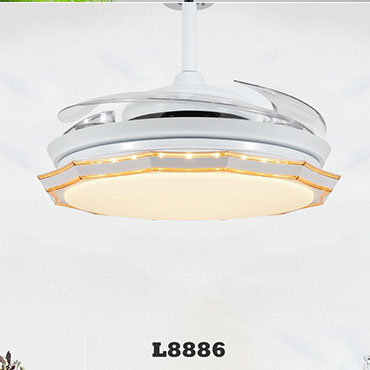 Đèn quạt trần LED đơn giản sang trọng FGL8886